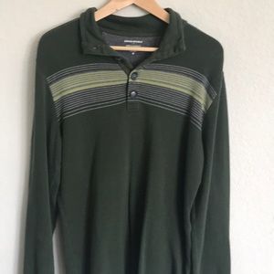 Banana Republic green pull over sweater